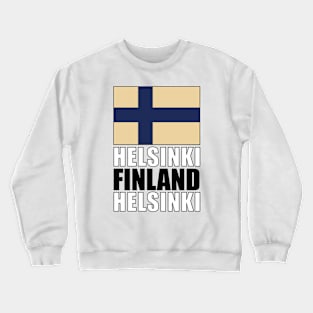 Flag of Finland Crewneck Sweatshirt